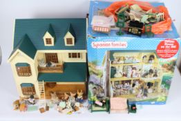 Epoch - Sylvanian Families - A boxed Sylvanian Families House On The Hill # 4911.