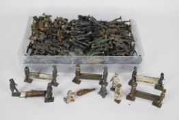 Britains - Johillco - A collection of approximately 130 vintage metal soldier and sailor figures