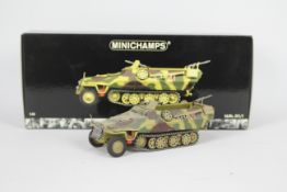 Minichamps - A boxed Minichamps 1:35 scale #35011270 Sd.Kfz.251/1 Half Track.