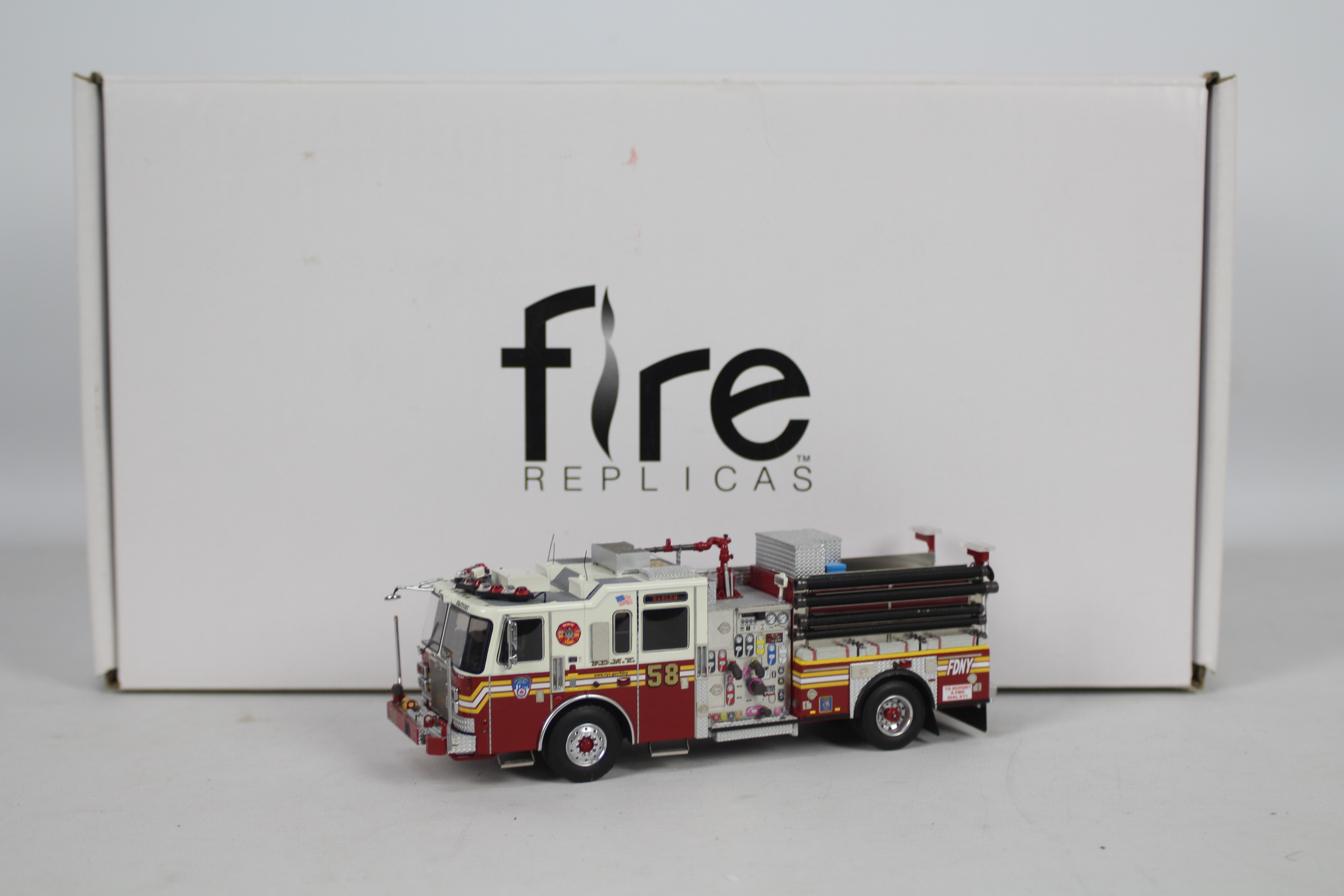 Fire Replicas - A boxed limited edition KME Severe Service Pumper Engine number 58 in FDNY livery