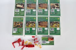 Brushwood Toys - 9 x boxed 1:32 scale Farm Yard Accessory packs including stone walling sections #