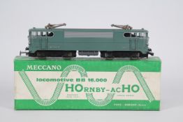 Hornby Acho - A boxed Hornby Acho #638 Bo-Bo Electric Locomotive Op.No.BB16009 in SNCF blue livery.