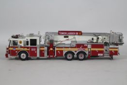 Fire Replicas - An unboxed limited edition Seagrave Attacker Aerialscope II Tower Ladder 58 in FDNY