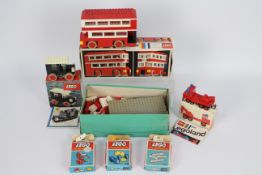 Lego - 6 x vintage 1970s Lego sets including London Bus # 313, Vintage Car # 315,