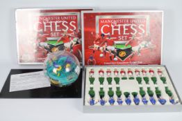 Character Chess - Tiger - 2 x Manchester United Champions Chess sets,