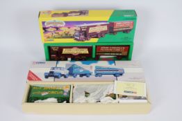 Lledo - Matchbox - Corgi - A truck carry case and 20 x vehicles including # 66 Ford Transit pickup,