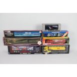 Corgi - Dickie - NewRay - 6 x boxed trucks including Superhaulers Scania truck & trailer in