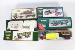 Corgi - Eddie Stobart - 3 x boxed truck sets, Foden S21 with two containers # 14301,
