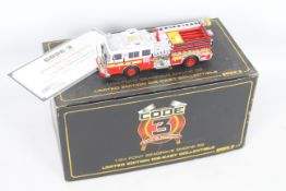 Code 3 Collectibles - A limited edition 2003 Seagrave Model JB 1000 gpm Pumper in 1/64 scale by