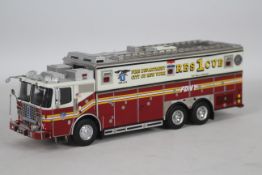 Fire Replicas - An unboxed limited edition Ferrara Heavy Rescue number 1 in FDNY livery in 1:50
