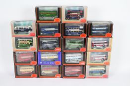 EFE - 18 x boxed bus and tram models in 1:76 scale including AEC Regent V in Samuel Legard livery #