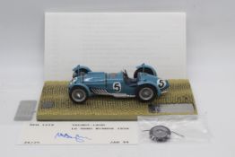 MPH Models, Tim Dyke - A boxed MPH Models #11219 Talbot - Lago Le Mans Winner 1950 L.