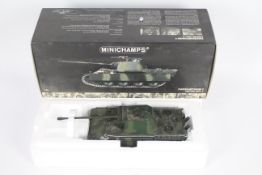 Minichamps - A boxed Minichamps 1:35 scale #3500190001 Panzerkampfwagen V Panther Ausf.G.