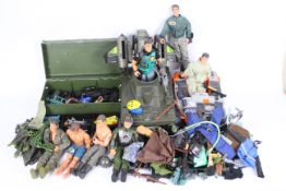 Hasbro - Sunny Smile - Action Man - A collection of Action Man items including two vehicles,