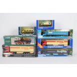 Corgi - Dickie - Eddie Stobart - 7 x boxed vehicles including Superhaulers Scania container in