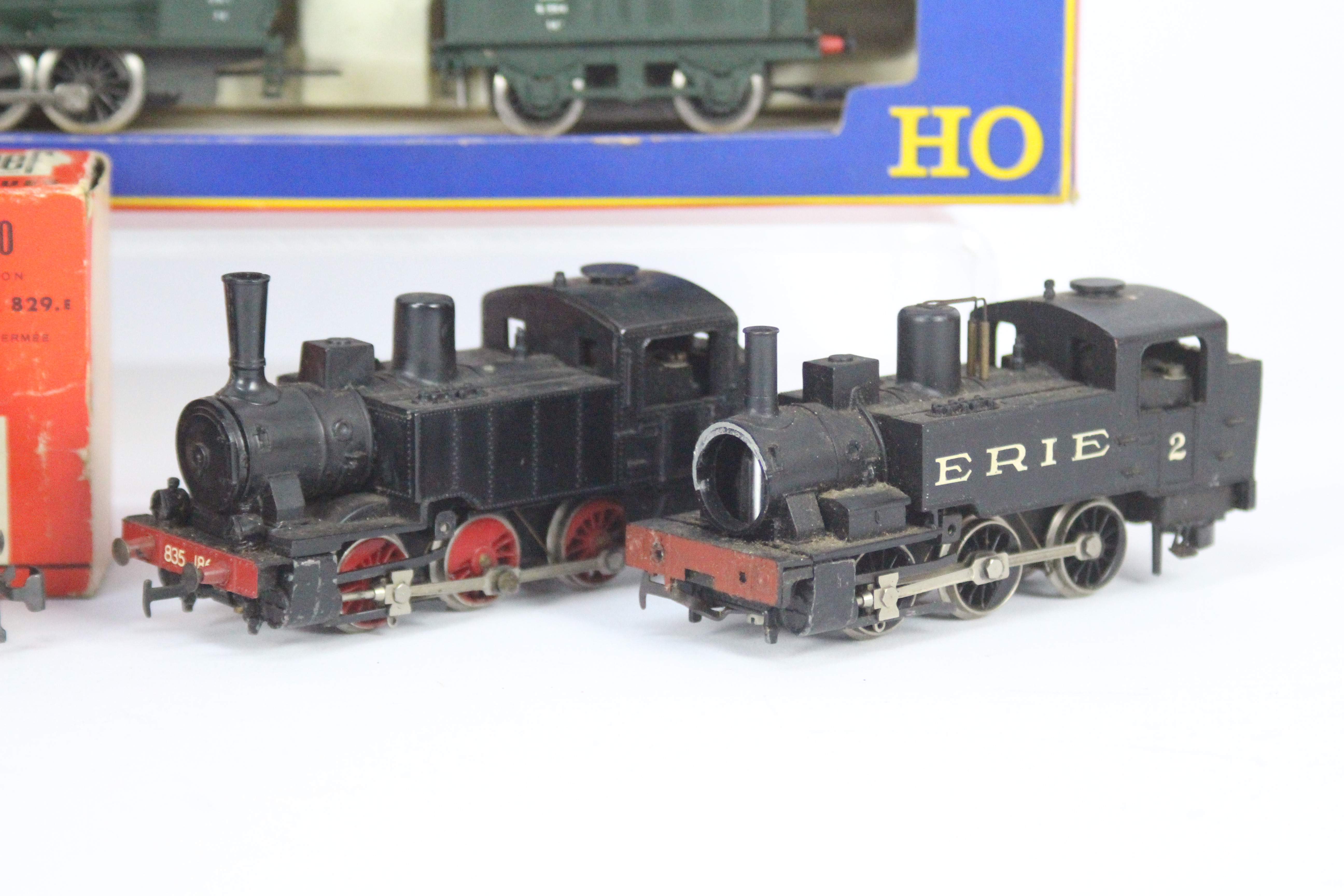 Rivarossi, Jouef - Four HO gauge steam locomotives. - Image 2 of 4