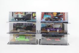 Eaglemoss - Batman - 6 x boxed Batman vehicles by Eaglemoss including the Jokermobile,