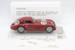 MPH Models, Tim Dyke - A boxed MPH Models #972 Alfa Romeo 2900B Le Mans 1938, R.Sommer / C.