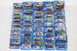 Hot Wheels - 50 x unopened vehicles from circa 2004 including Ford GT40, Buick Riviera,