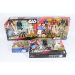 Hasbro - Star Wars - Marvel Super Hero - 4 x boxed sets, two Star Wars Hero Mashers sets # B3659,