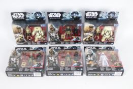 Hasbro - Star Wars - 6 x boxed Rogue One figures sets including Moroff # B7261,