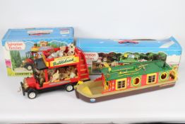 Epoch - Sylvanian Families - 2 x boxed models and 15 x figures,