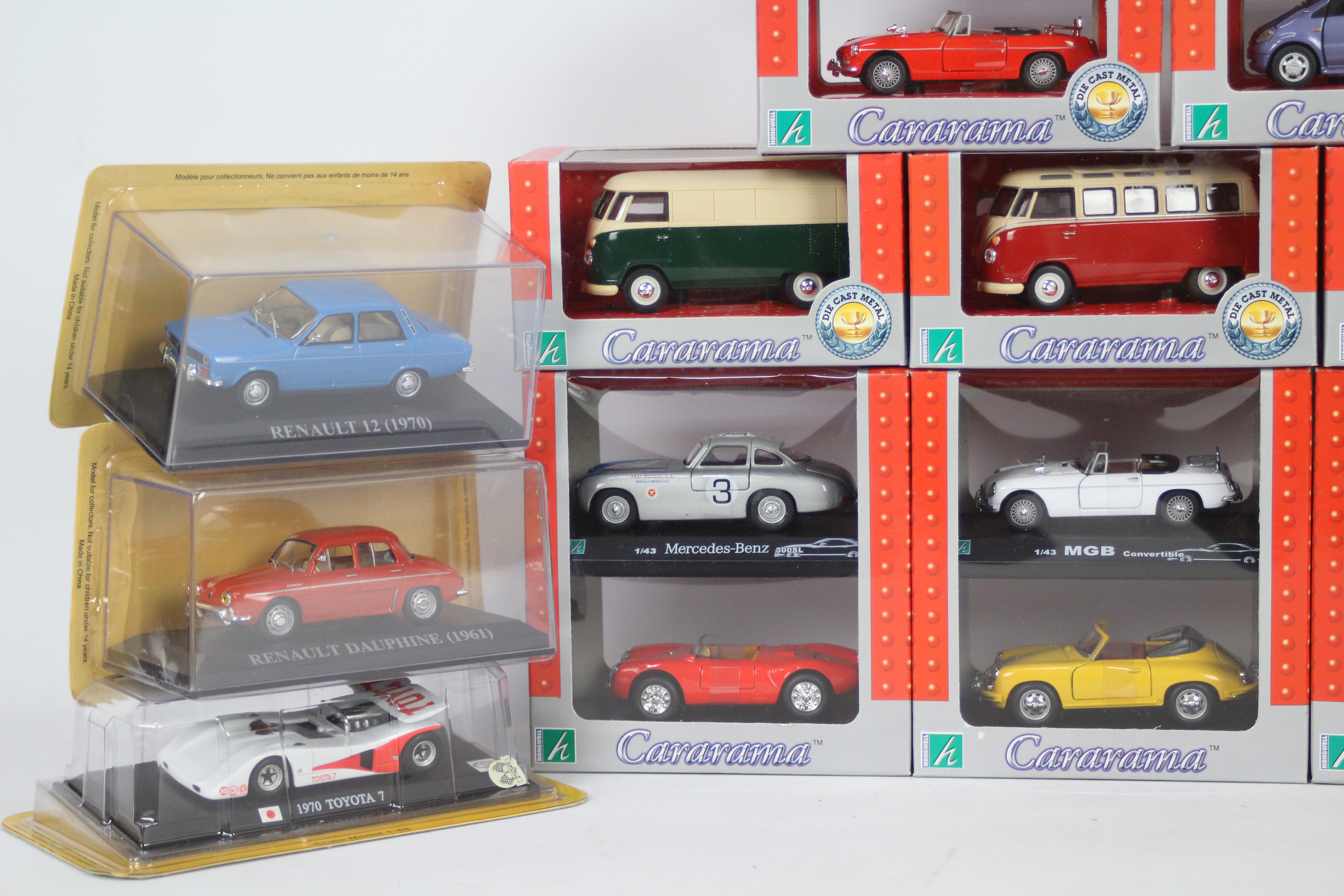 Cararama - Altaya - 20 x diecast vehicles in 1:43 scale including 2 x Volkswagen Bus models, - Image 4 of 4