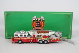 Code 3 Collectibles - A boxed Christmas 2009 limited edition of a 2006 Seagrave Commander II