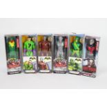 Hasbro - Mattel - Marvel - 6 x boxed 12" figures including Batman Deadshot, The Riddler,