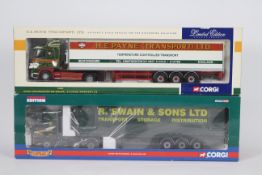 Corgi - Hauliers Of Renown - 2 x boxed limited edition trucks,