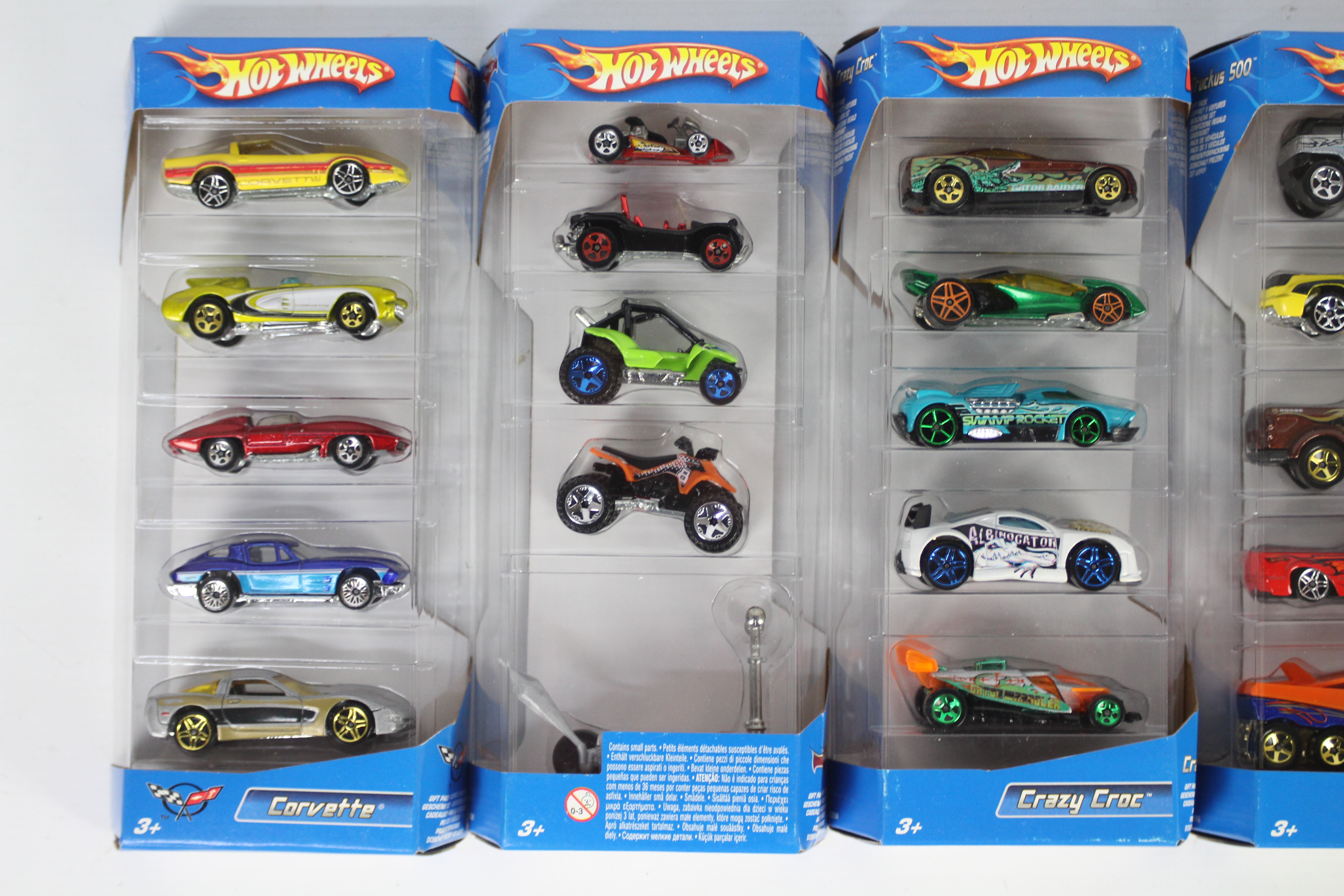 Hot Wheels - 5 x unopened Five car Gift Packs from 2006 including Wish List # J3301, - Image 3 of 3