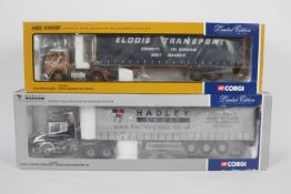 Corgi - Two boxed 1:50 scale Limited Edition diecast trucks from Corgi.