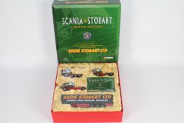 Corgi - Eddie Stobart - A boxed limited edition 'Scania at Stobart' set containing Scania T Cab,