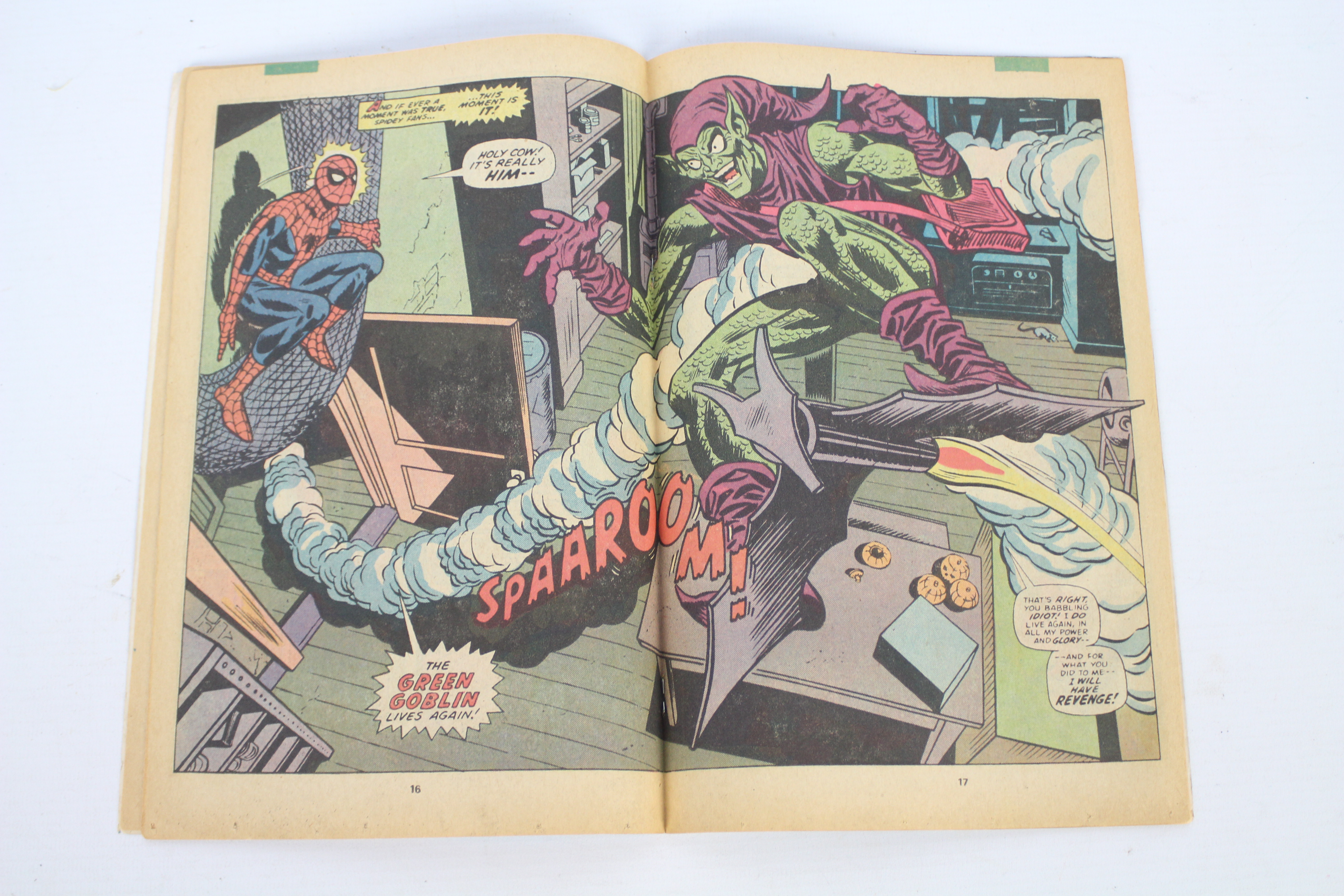 Marvel Comics - A signed 1979 Marvel Tales starring Spider-Man volume 1 number # 113 in Good - Image 5 of 6