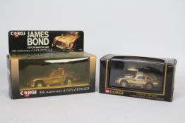 Corgi - Two boxed 'James Bond 007 Aston Martin DB5' diecast model from Corgi.
