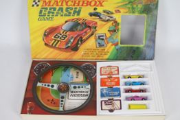 Matchbox - A rare Matchbox Crash Game dated 1970 which appears unused and contains 4 x cars,