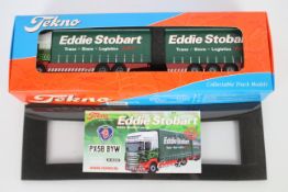 Tekno - A boxed Limited Edition 1:50 scale Tekno #9932 Scania R-series Topline Combi Curtainsider