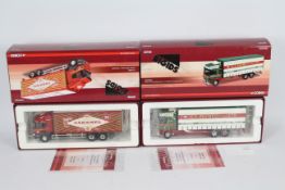 Corgi - Two boxed 1:50 scale Limited Edition diecast trucks from Corgi's 'Rigids' range.