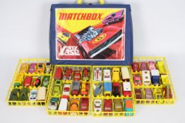 Matchbox - A Matchbox Carry Case complete with four trays and 48 x vehicles including # 33