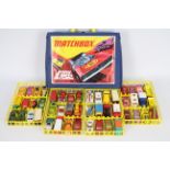 Matchbox - A Matchbox Carry Case complete with four trays and 48 x vehicles including # 33