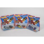 Hot Wheels - 3 x Rare unopened Hot Wheels Crashers from 1998.