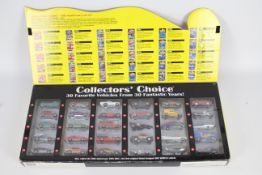 Hot Wheels - A rare 1998 30th Anniversary Collectors Choice 30 x car set which is signed on the
