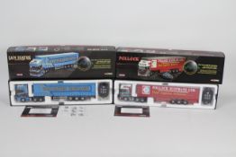 Corgi - Two boxed Corgi 'Sights & Sounds' 1:50 scale Scania Topline Curtainside Limited Edition