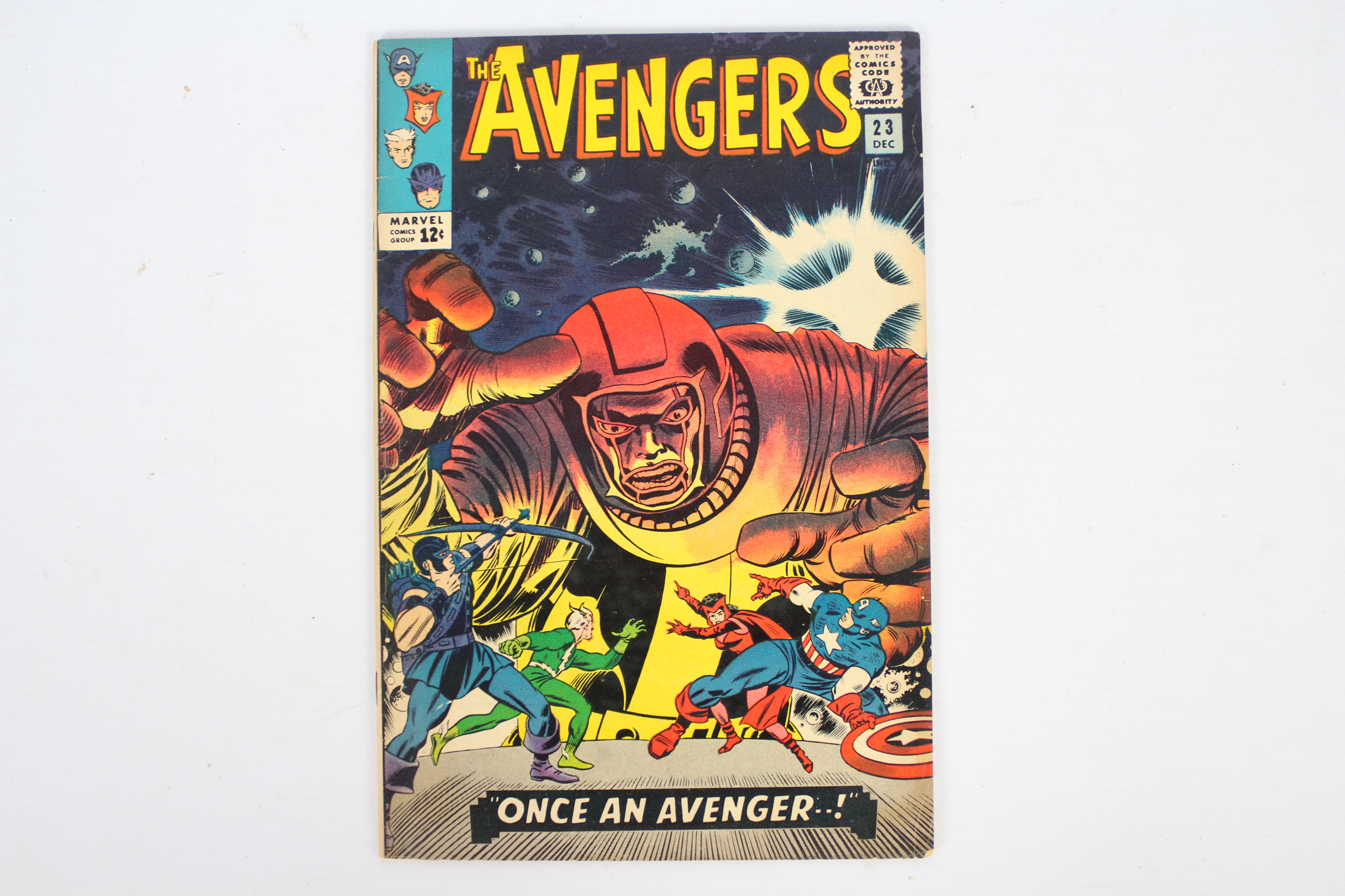 Marvel Comics - A 1965 volume 1 number 23 The Mighty Avenger Once An Avenger in Good overall