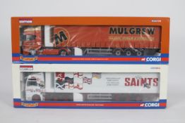 Corgi - Two boxed 1:50 scale Limited Edition diecast trucks from the Corgi 'Hauliers of Renown'