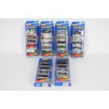 Hot Wheels - 6 x unopened Five Car Hot Wheels Gift Pack from 1998 including Sports Stars # 25365,