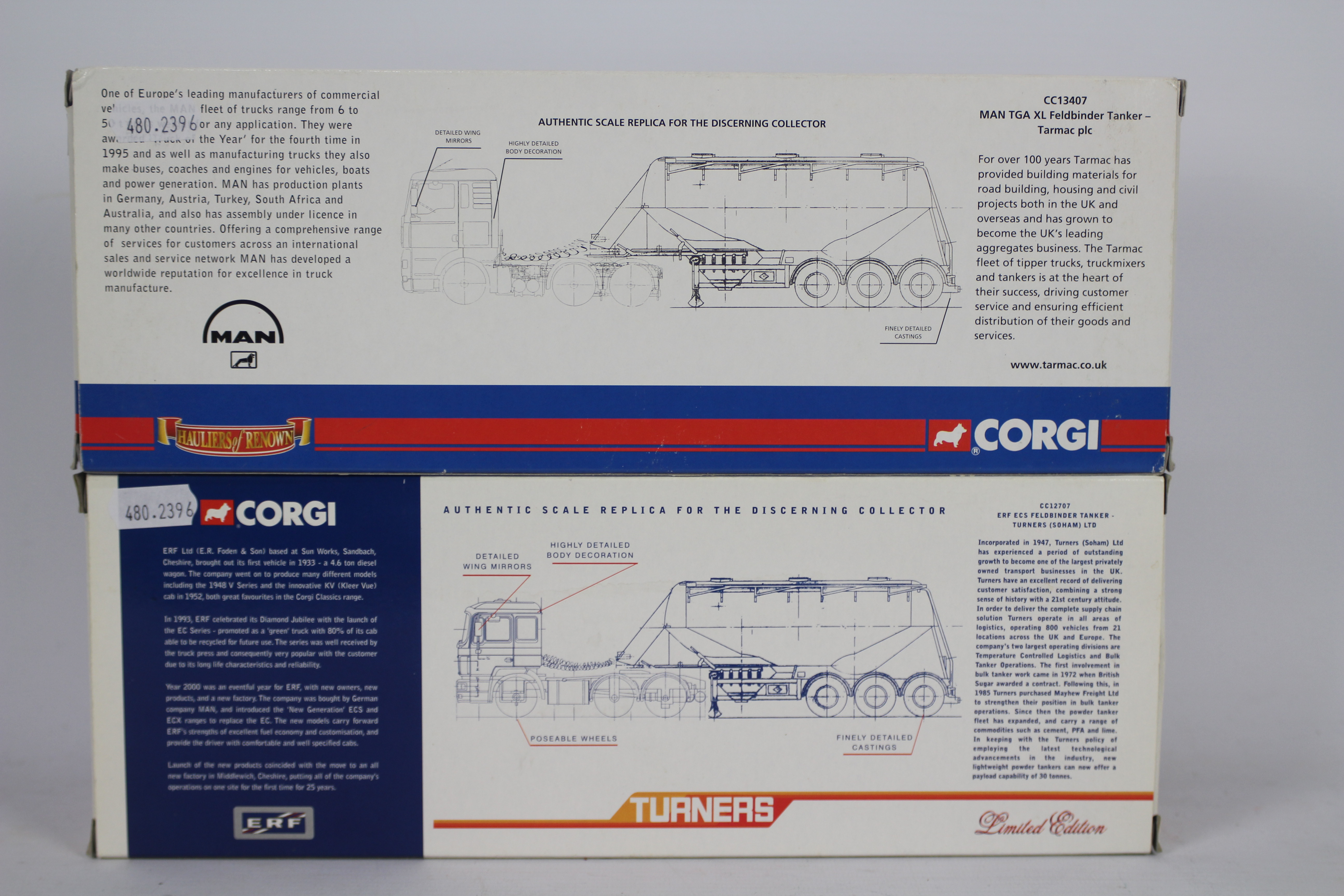 Corgi - Hauliers Of Renown - 2 x limited edition trucks in 1:50 scale, - Image 2 of 2