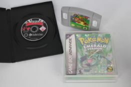 Pokemon - Nintendo - An unopened Gameboy Advance Pokemon Emerald Vision USA market version dated