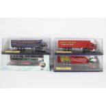 Oxford - Haulage Company - 4 x boxed limited edition trucks in 1:76 scale including Scania R420 in