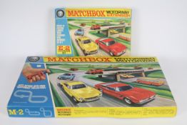 Matchbox - An unopened factory sealed Matchbox Motorway set # M-2 with an unopened Motorway